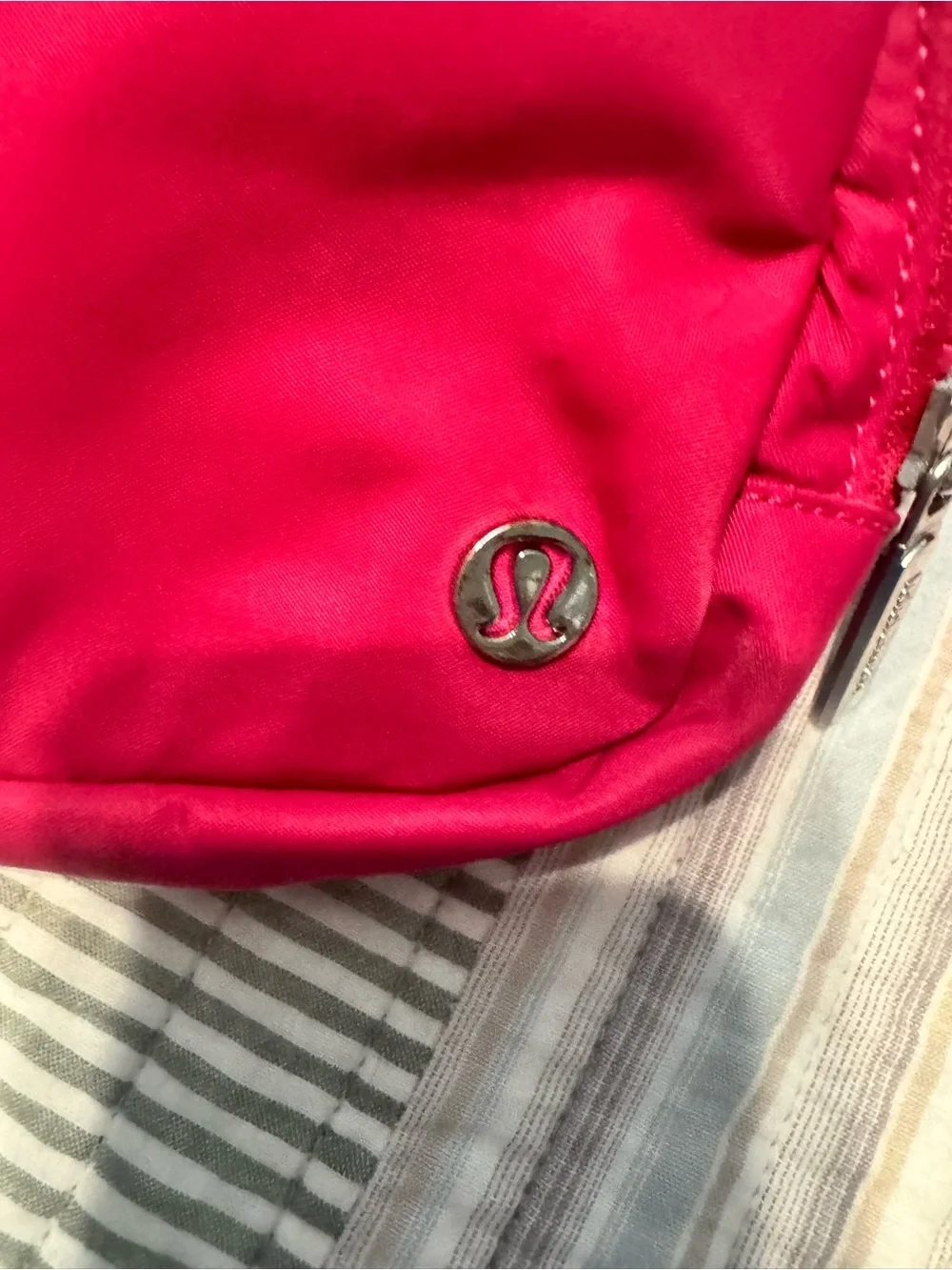 lululemon athletica Bright Pink Crossbody Pouch